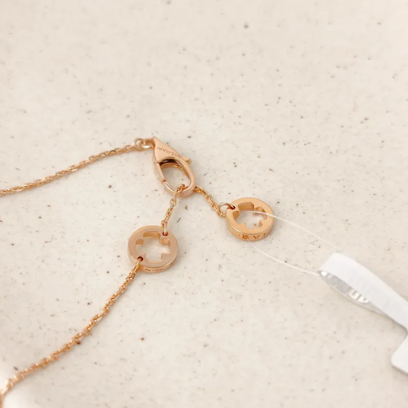 Bvlgari Necklace Fiorever Rose Gold Diamond18KR ose Gold One Size 44cm — cover view 8 of 12