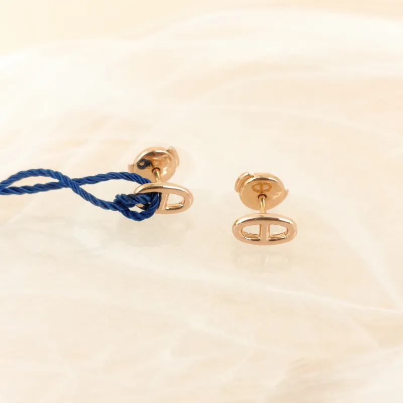 Hermès Earrings Farandole Earrings Rose Gold Diamond18KR ose Gold Small