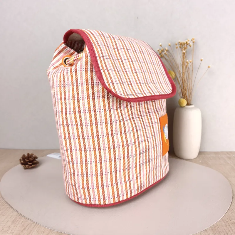 Hermès Backpack Backpack Colorblock Canvas One Size 24 × 15 × 31 cm — cover view 2 of 5