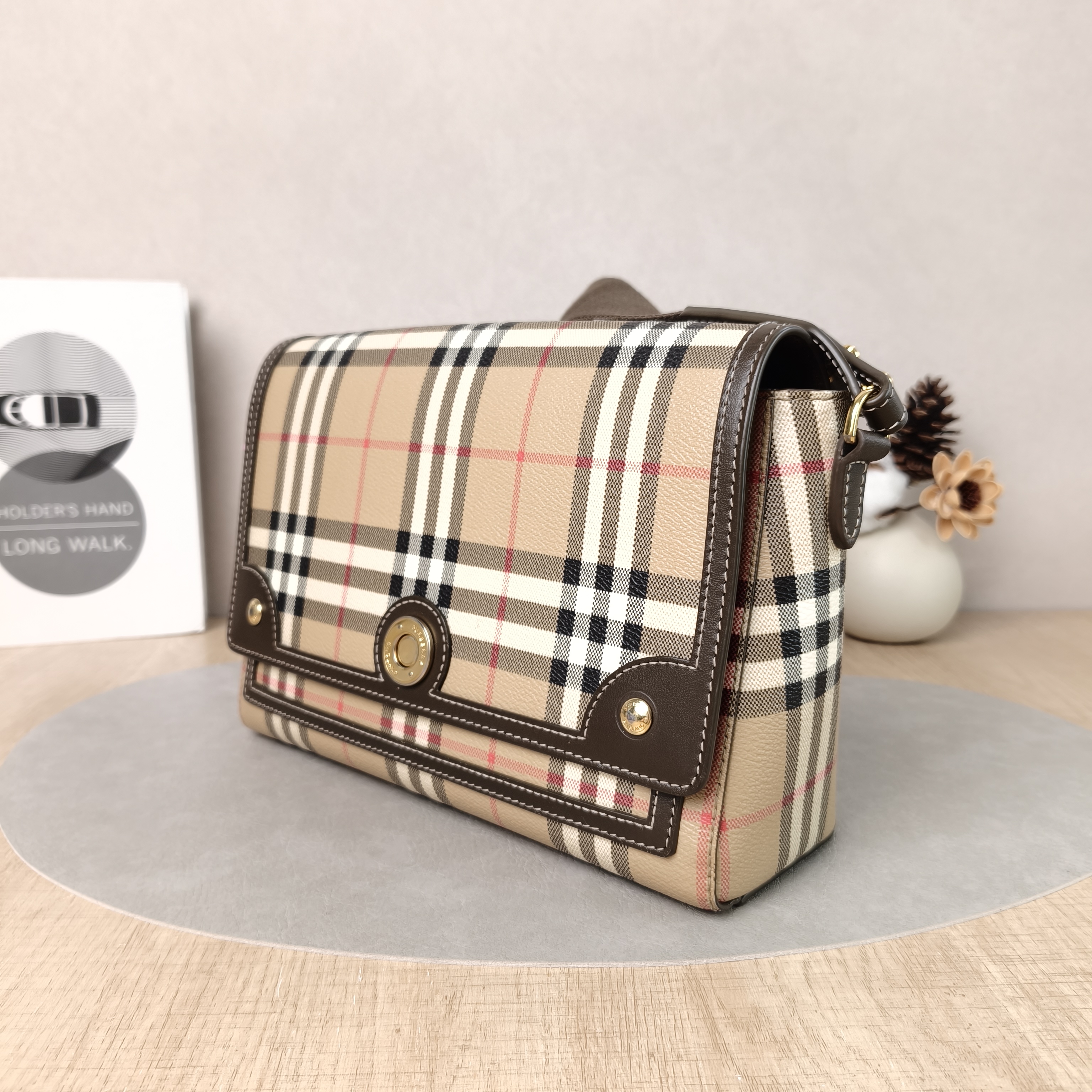 BURBERRY Crossbody Bagnote Messenger Bag Colorblock PVC One Size25 × 9 × 18 cm — cover view 3 of 5