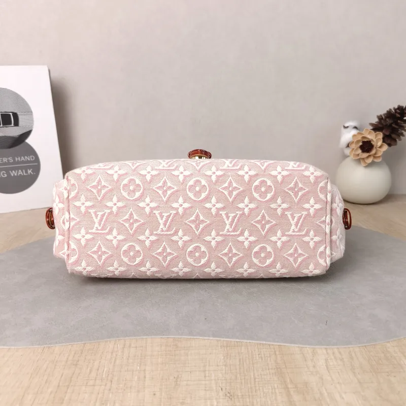 Louis Vuitton Shoulder Bag ODYSSÉE Pink Canvas Small 27 × 12 × 17 cm — cover view 3 of 5
