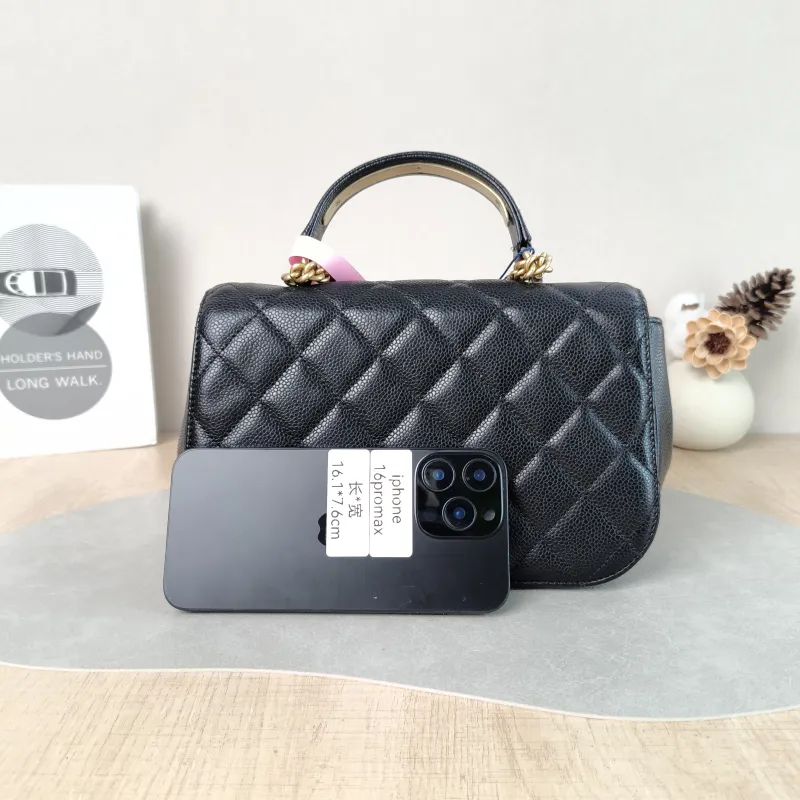 Chanel Crossbody Bag Crossbody Bag Black Calfskin One Size 24 × 8 × 16 cm 24 — cover view 4 of 5