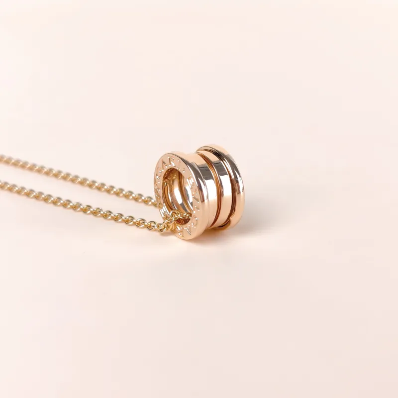 Bvlgari Necklace B.ZERO1Collection Necklace Rose Gold 18KR ose Gold Small 47cm — cover view 6 of 9