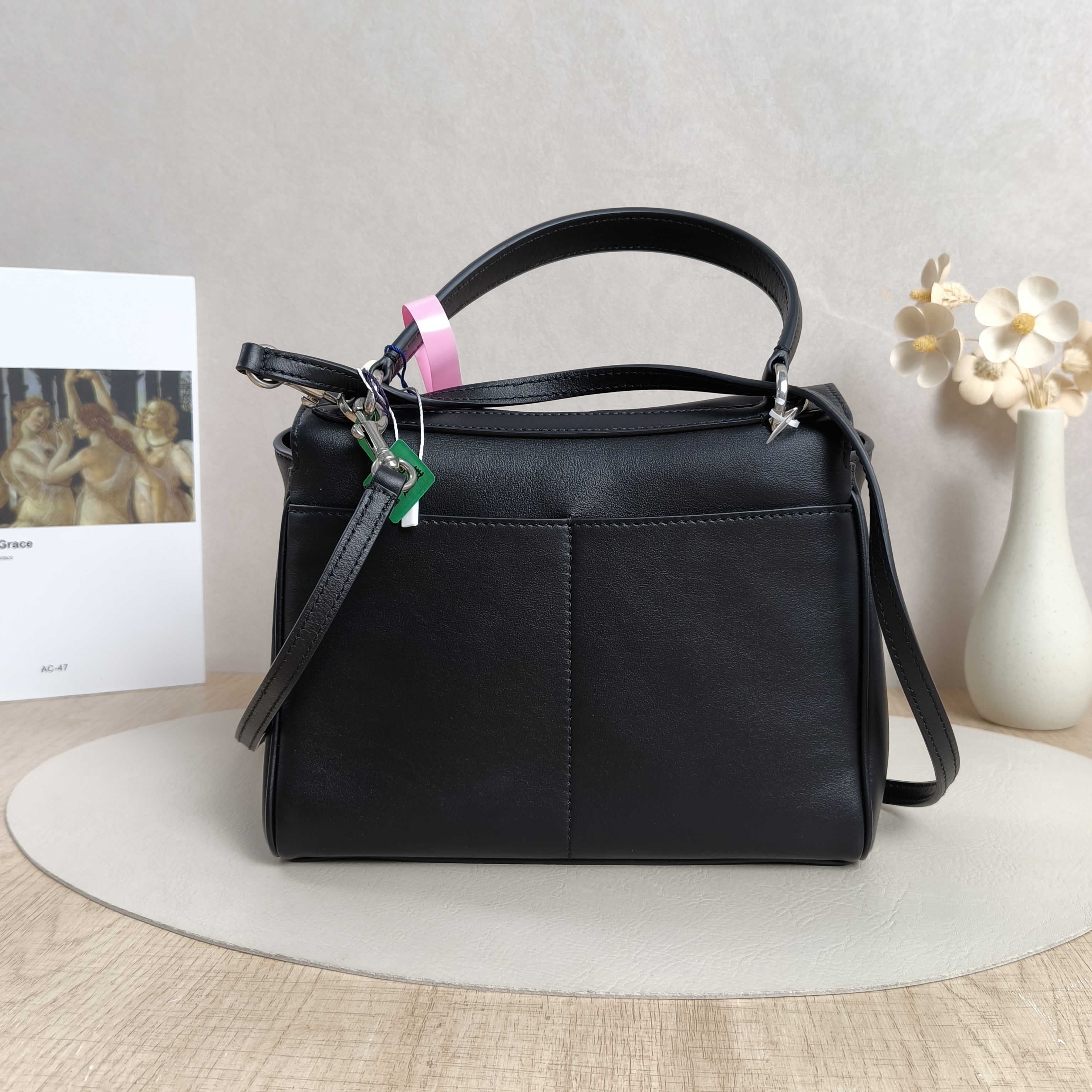 BALENCIAGA Crossbody Bag RODEO Black Calfskinmini23 × 10 × 17 cm — cover view 4 of 5