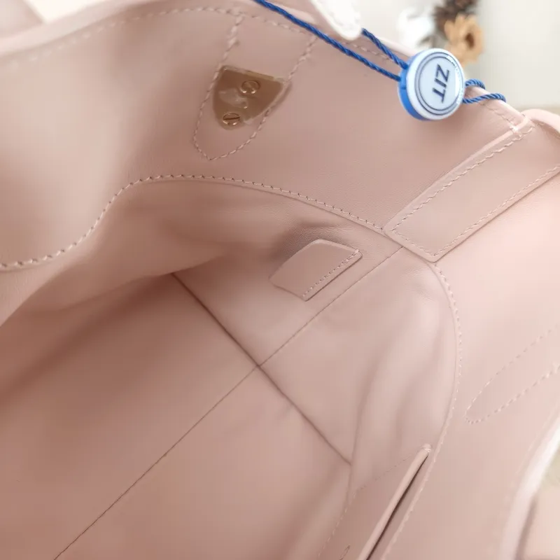 DIOR Top Handle Bag TOUJOURS Edition Pink Calfskin Mini 13 × 12 × 15 cm — detail view 1 of 13