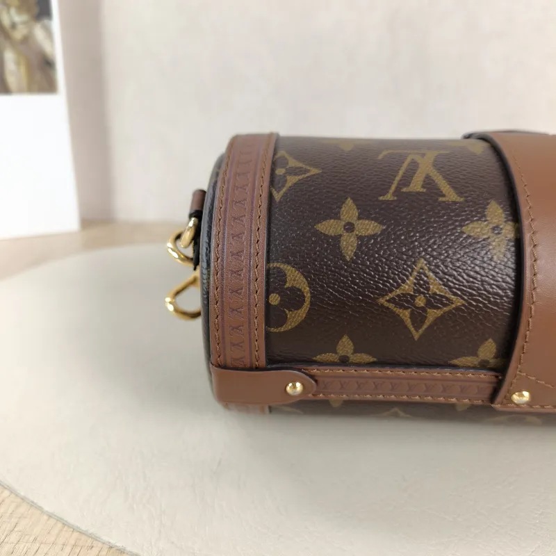 Louis Vuitton Crossbody Bag Papillon Trunk Monogram PVC Small 19 × 9 × 9 cm — detail view 7 of 10