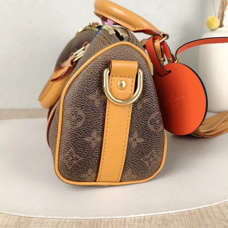 Louis Vuitton Crossbody Bag Keepall 25 Edition Brown PVC Medium25 × 11 × 15 cm — detail view 7 of 13