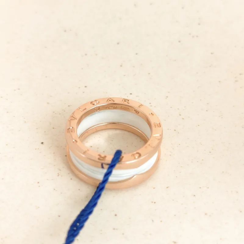 Bvlgari Ring B.zero1Collection Ring Rose Gold 18KR ose Gold One Size 52 — cover view 5 of 6