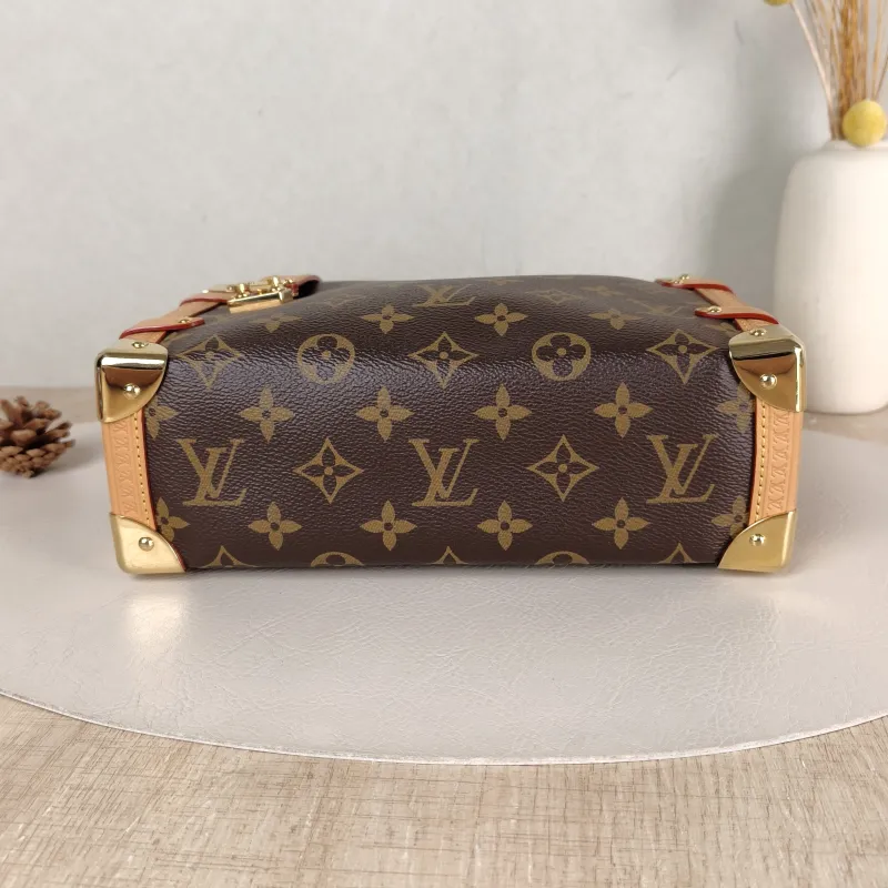 Louis Vuitton Crossbody Bag Side Trunk Box Monogram PVC Medium 23.5 × 8.5 × 16 cm — cover view 3 of 5