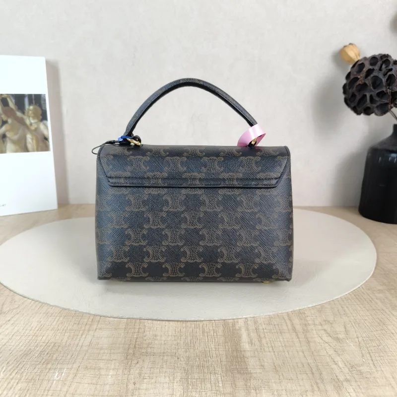 CELINE Top Handle Bag TEEN NINO Top Handle Bag Monogram PVC Small 20 × 8 × 13 cm — cover view 5 of 5