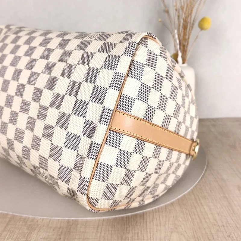 Louis Vuitton Crossbody Bag Speedy30 Shoulder Strap Edition- PVC Large 30 × 17 × 21 cm — detail view 9 of 11