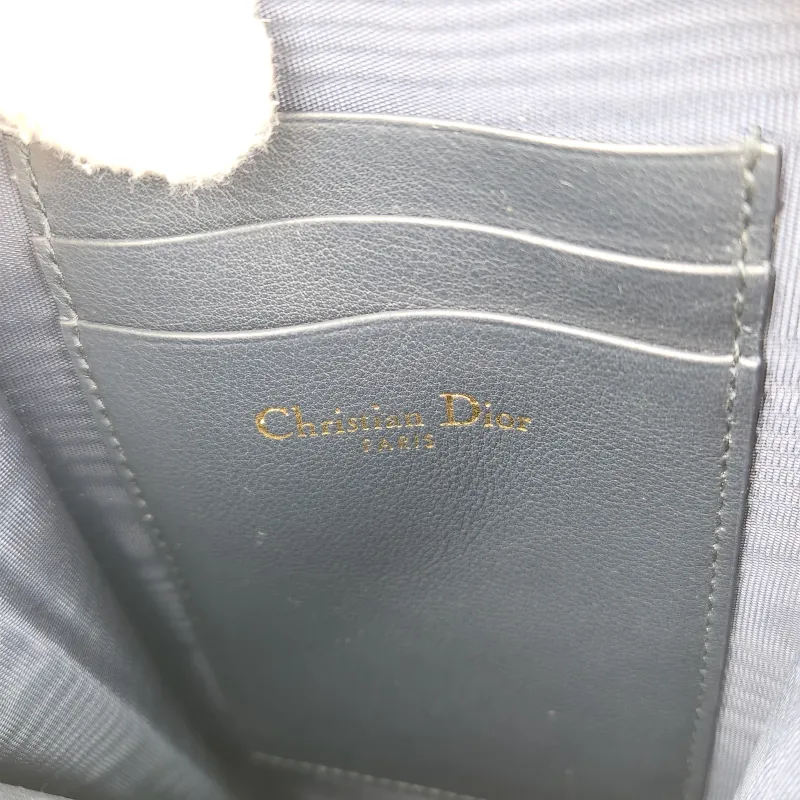 DIOR Top Handle Bag Blue Canvas One Size 10.5 × 2.5 × 18 cm — detail view 4 of 10