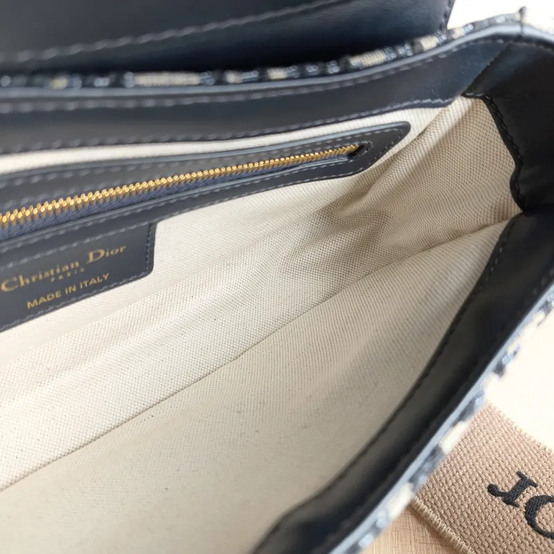 DIOR Crossbody Bag Streetchic Crossbody Bag Blue Canvas Small 24 × 5 × 12.5 cm — detail view 7 of 10