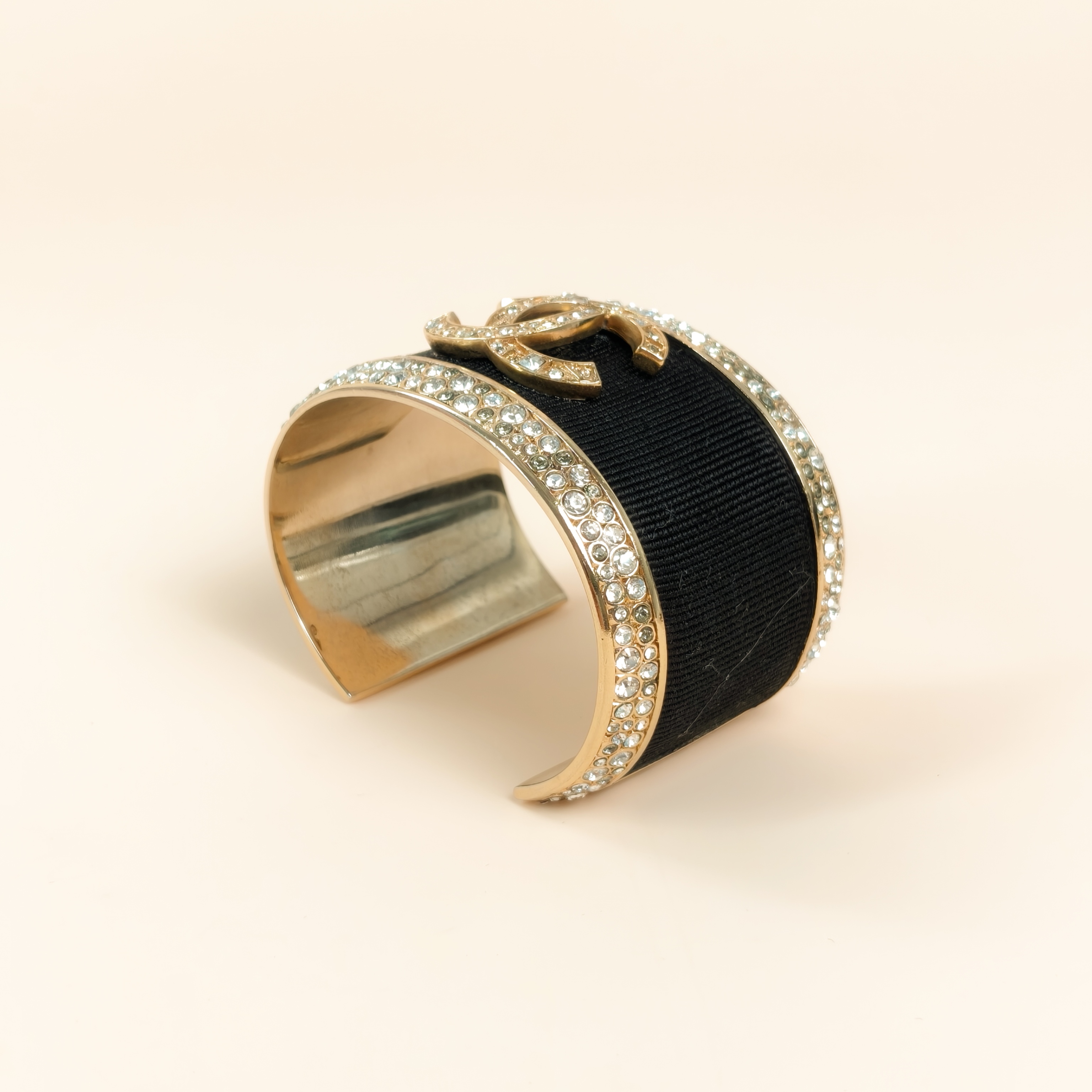 Chanel Bangle c Bangle Black Gold One Size 3.9cm — cover view 4 of 6
