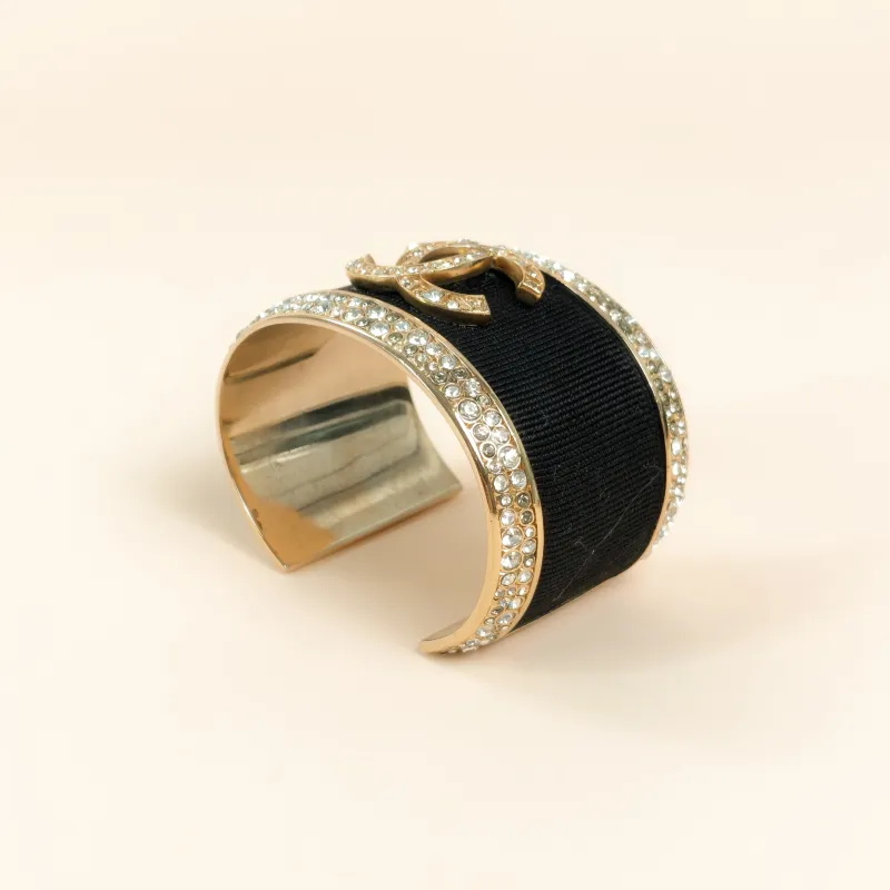 Chanel Bangle c Bangle Black Gold One Size 3.9cm — cover view 4 of 6