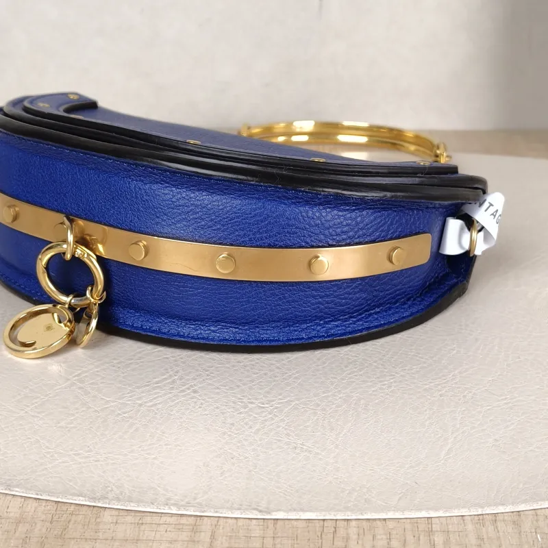 Chloé Crossbody Bagnile Top Handle Crossbody Bag Blue Calfskin One Size19.5 × 6 × 12 cm — detail view 11 of 13
