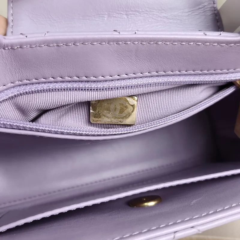 Chanel Crossbody Bag Kelly Waxed Leathermini19 × 7 × 13 cm — detail view 11 of 11