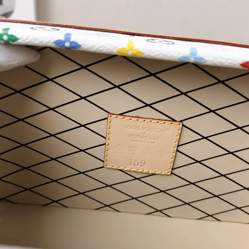 Louis Vuitton Crossbody Bag PETITE MALLE Box Multicolore PVC Mini 20 × 6 × 12.5 cm — detail view 1 of 14