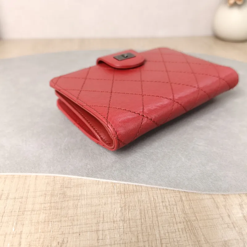 Chanel Wallet2.55Wallet Red Calfskin One Size10 × 3 × 15 cm — detail view 6 of 13