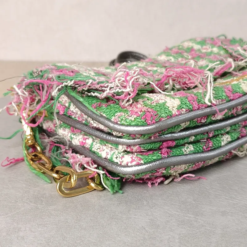 Miumiu Shoulder Bag Green 20 × 5.5 × 14 cm — detail view 3 of 12