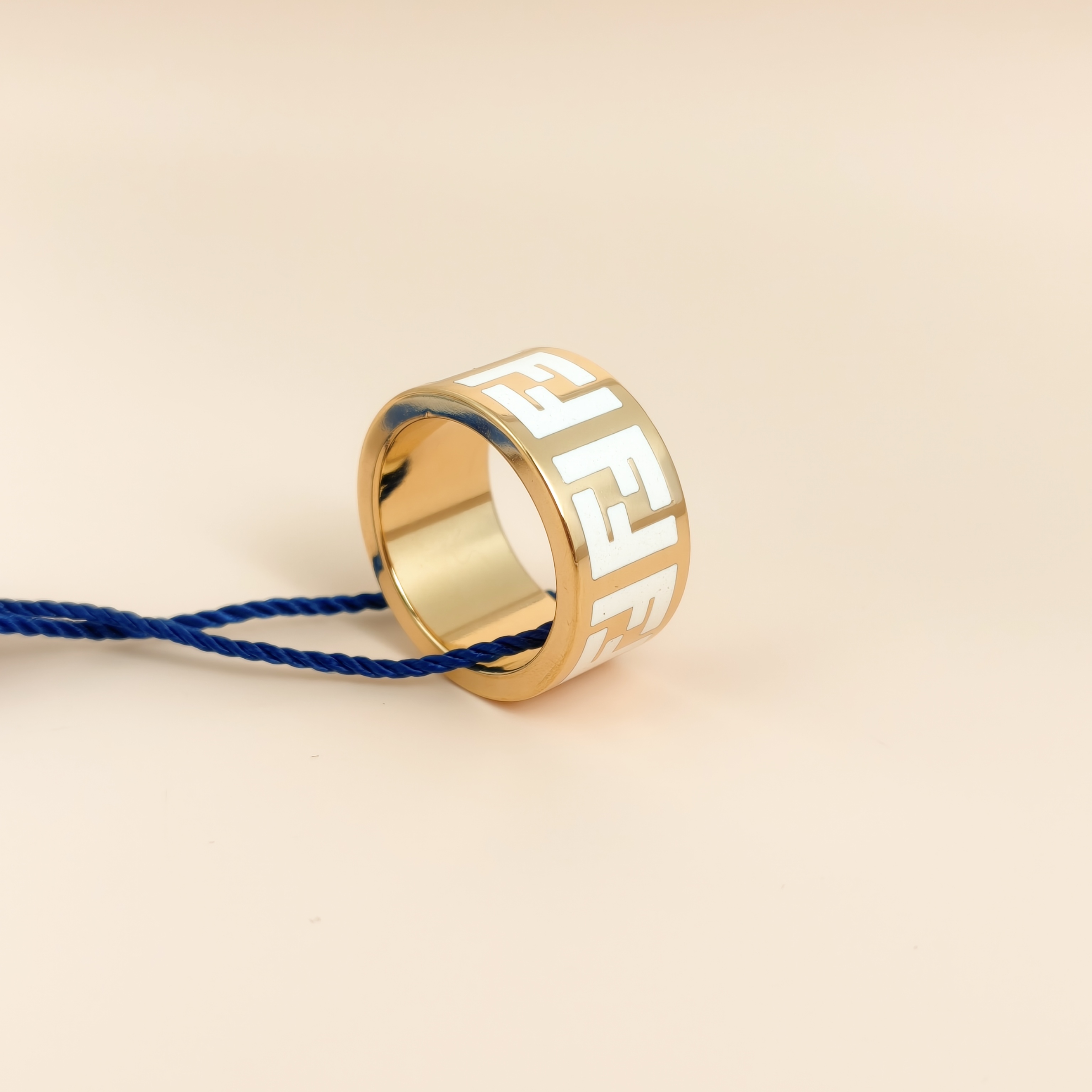 FENDI Ring FF Ring White Gold S 50-51 — cover view 5 of 8