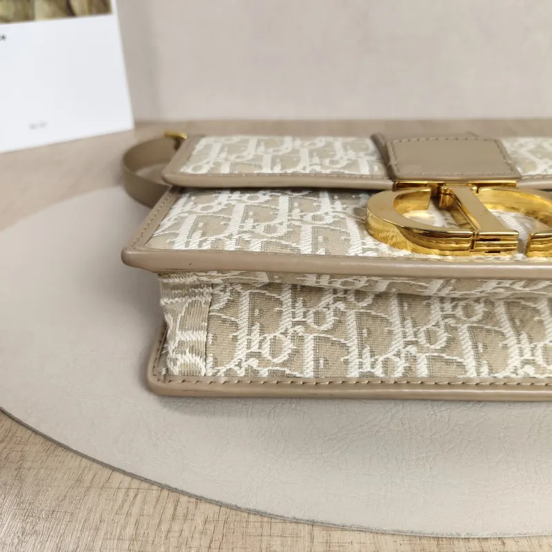 DIOR Crossbody Bag30Montaigne 30Beige Canvas Medium25 × 9 × 16.5 cm — cover view 7 of 10