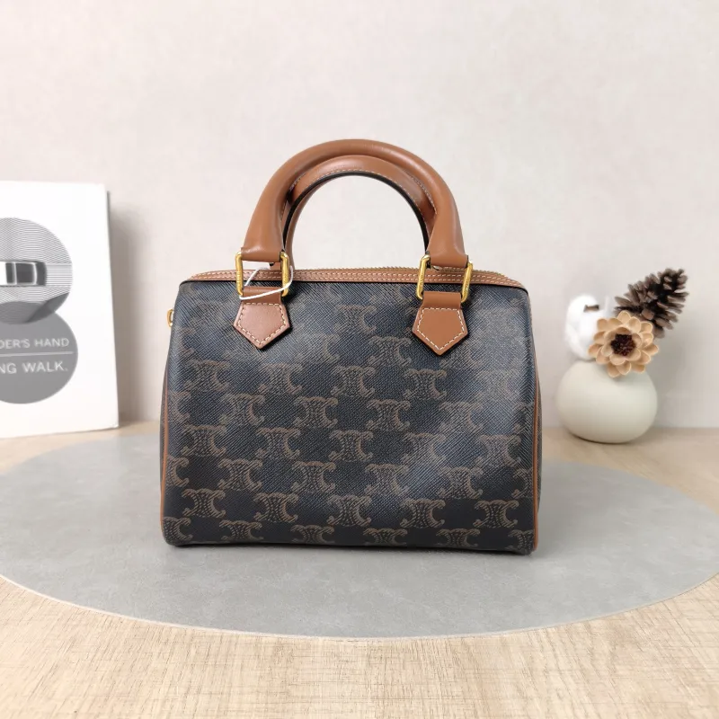 CELINE Crossbody Bag Monogram PVC Small 20 × 10.5 × 15.5 cm