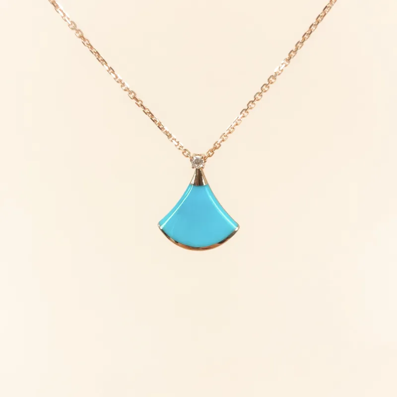 Bvlgari Necklace DIVAS’ DREAM Collection Diamond18KR ose Gold Small 44cm