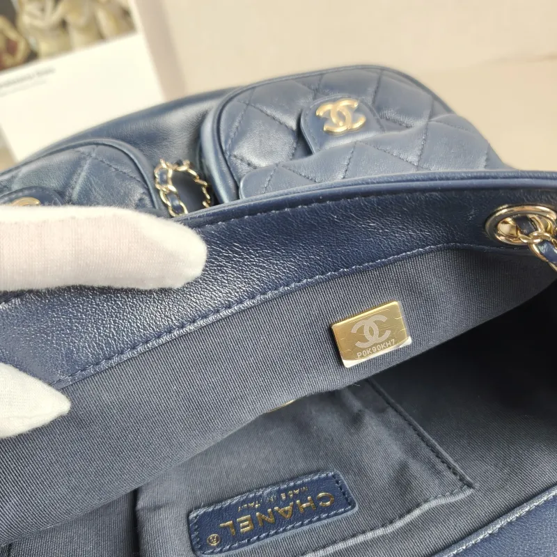 Chanel Backpack Duma Calfskin Large 23 × 15 × 24 cm — detail view 2 of 13