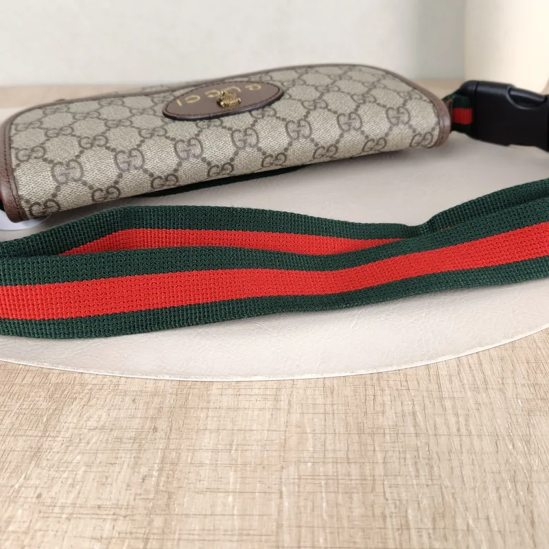 GUCCI Crossbody Bag Neo Vintage Belt Bag Monogram PVC Medium 24 × 4 × 17 cm — detail view 1 of 11