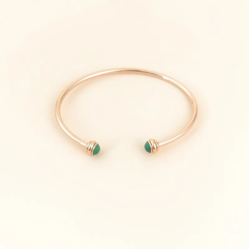 PIAGET Bangle Possession Collection Bangle Malachite 18KR ose Gold One Size 16