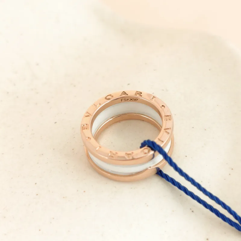 Bvlgari Ring B.zero1Collection Ring Rose Gold 18KR ose Gold One Size 52 — cover view 6 of 6