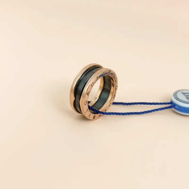 Bvlgari Ring B.zero1Collection Ring Rose Gold 18KR ose Gold One Size55
