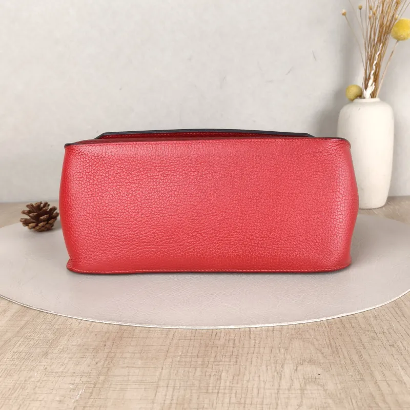 Hermès Crossbody Bag Jypsiere 28S5 Taurillon Clemence TC Calfskin Small28 × 12.5 × 23.5 cm — cover view 3 of 5