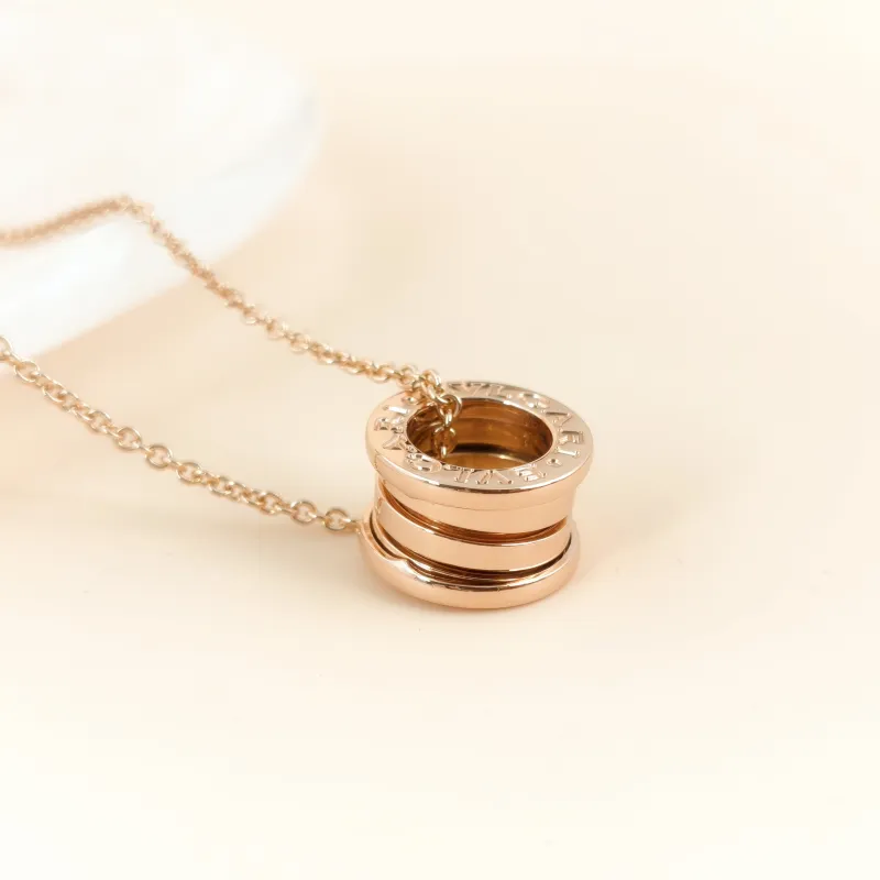 Bvlgari Necklace B.ZERO1Collection Necklace Rose Gold 18KR ose Gold One Size 45cm — cover view 7 of 9