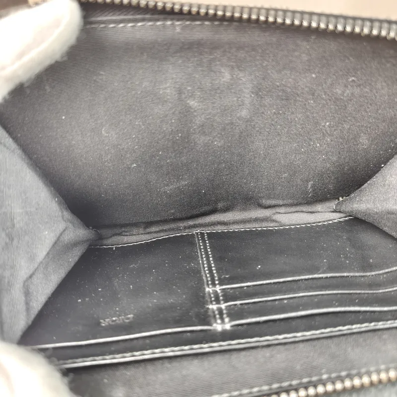 DIOR Shoulder Bag oblique Shoulder Bag Black Monogram Canvas 17 × 5 × 12 cm — detail view 2 of 10