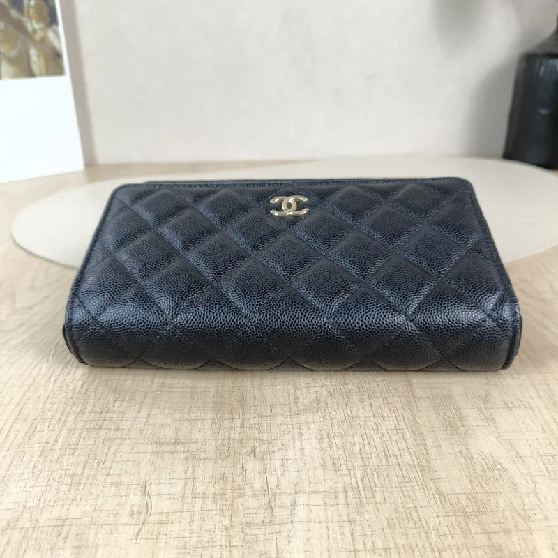 Chanel Crossbody Bag CF WOCWOC Bag Accessory Black Grained Calfskin Mini 19.2 × 3.5 × 12.3 cm — detail view 5 of 12