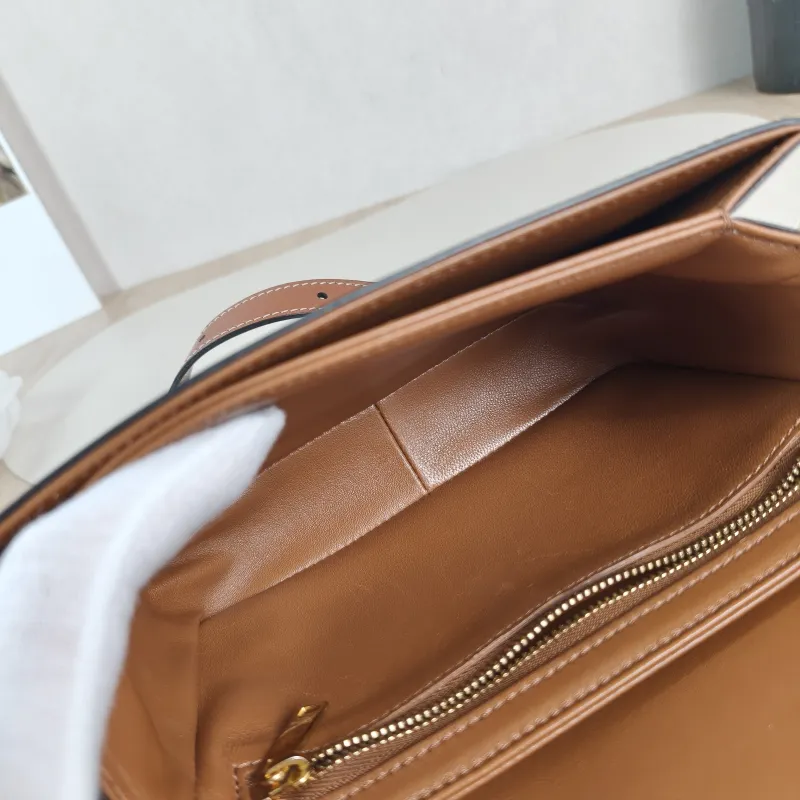 CELINE Crossbody Bag Teen Triomphe Monogram PVC Small 18.5 × 7 × 13.5 cm — detail view 11 of 11