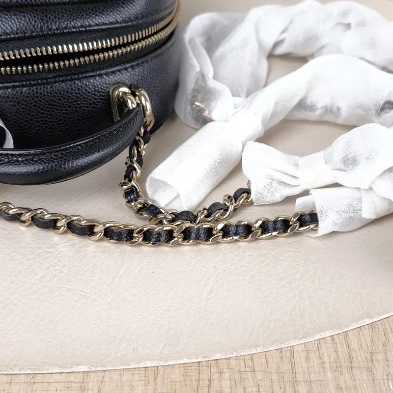 Chanel Backpack mini Backpack Collection Black Grained Calfskin One Size 13 × 9 × 18 cm — detail view 7 of 13