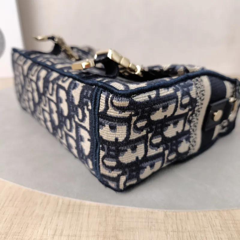 DIOR Crossbody Bag camp Messenger Bag Blue Canvas Small23 × 8 × 15 cm — detail view 13 of 13