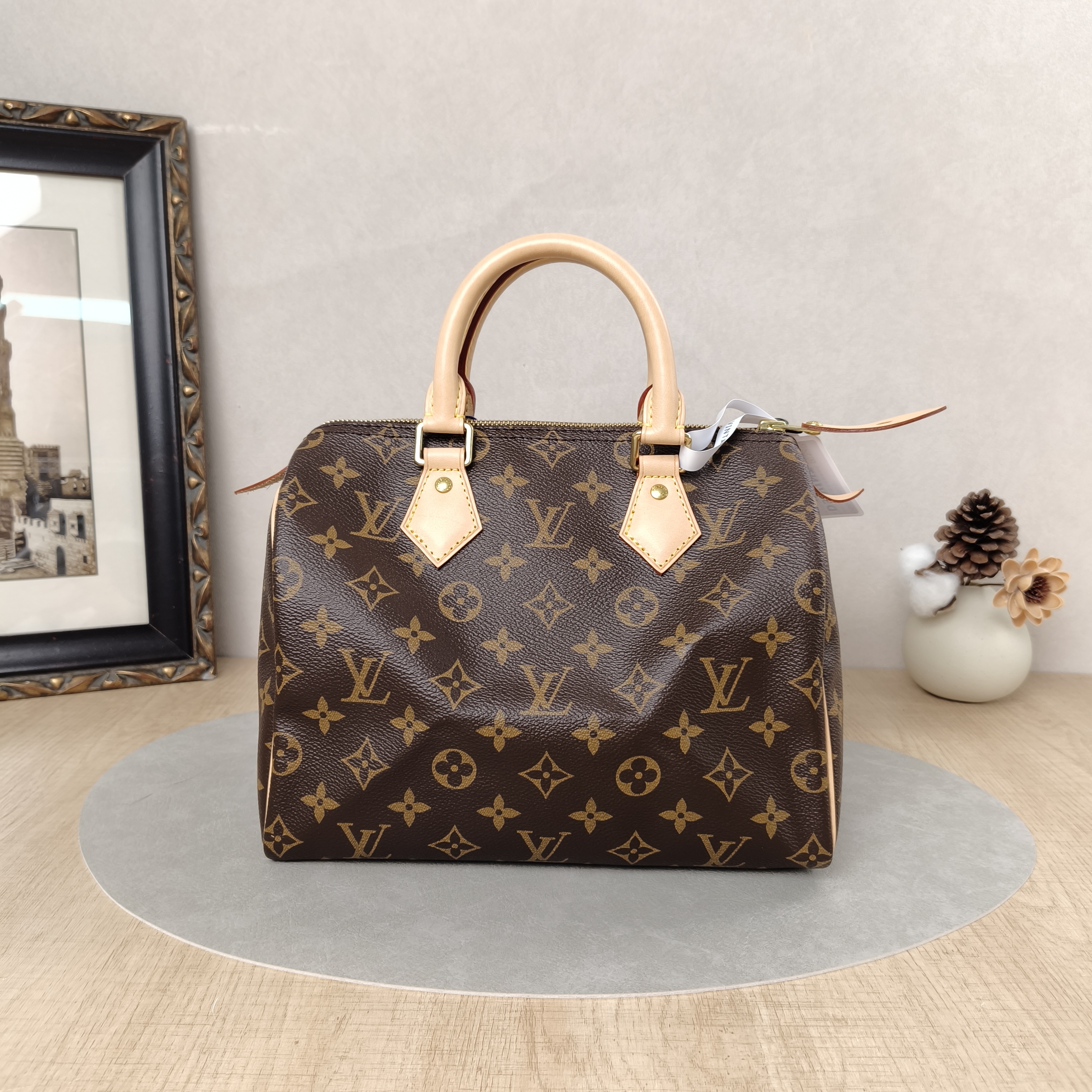 Louis Vuitton Top Handle Bag Speedy25 Edition-Monogram PVC Medium25 × 15 × 19 cm — cover view 6 of 6