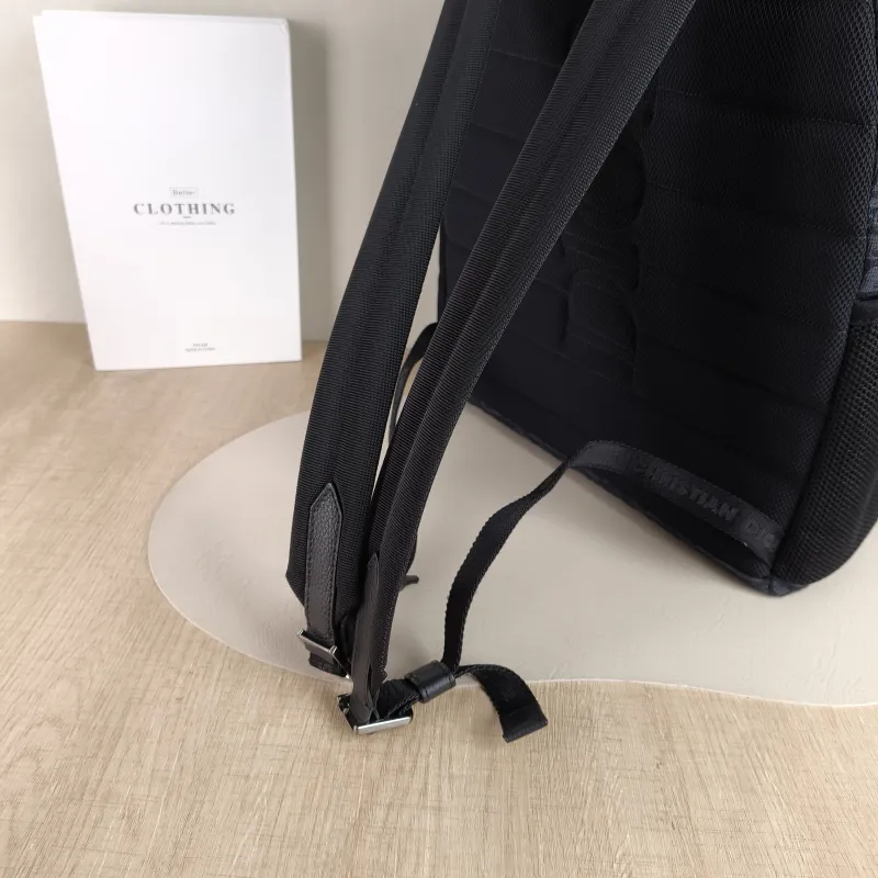 DIOR Backpack Black Canvas 32.5*13.5**42 — detail view 1 of 11