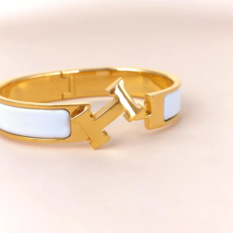 Hermès Bangle Clic HB angle White One Size 15.9cm — cover view 3 of 9