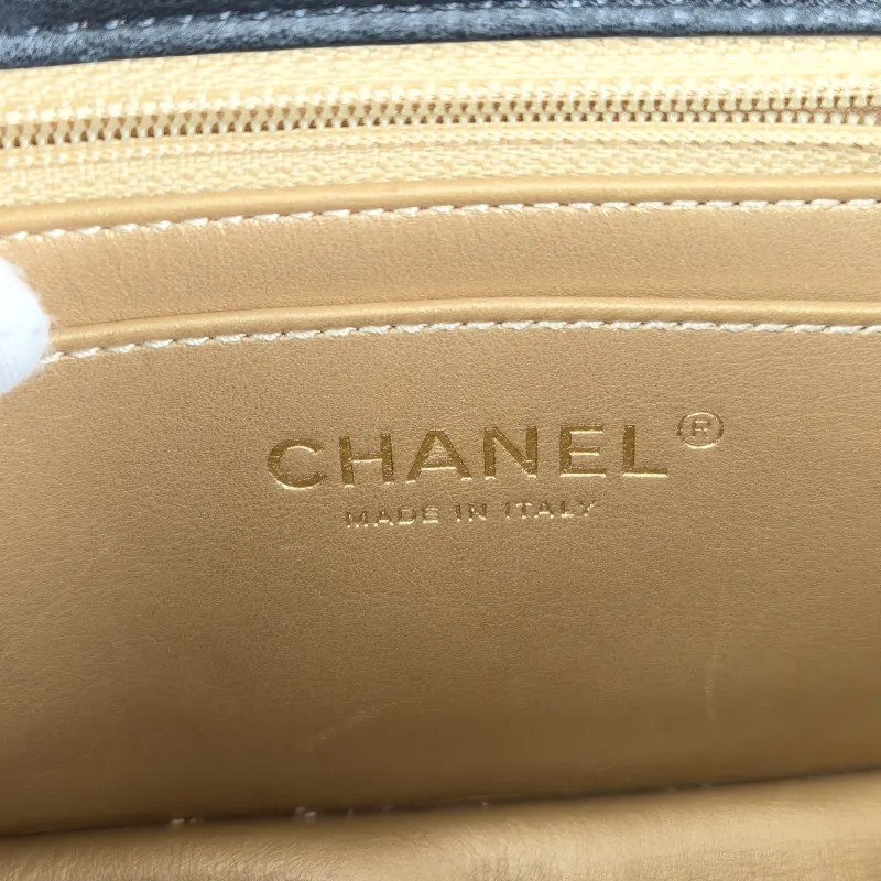 Chanel Crossbody Bag Classic Flap Large Mini CF Mini Black SL ambskin mini 20 × 6 × 12 cm — detail view 11 of 16