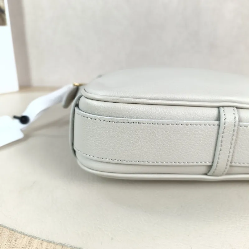 CELINE Shoulder Bag Romy Hobo Shoulder Bag White CC alfskin Small 20 × 5.5 × 15 cm — detail view 5 of 12