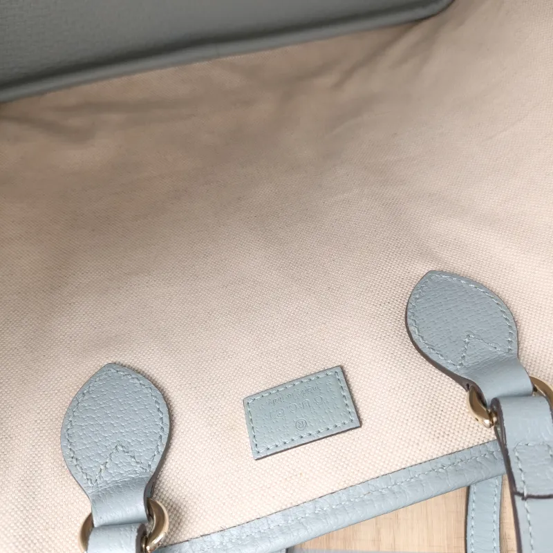 GUCCI Shoulder Bag ophidia GG Tote Bag Blue PVC Mini 31 × 13 × 25 cm — detail view 11 of 11