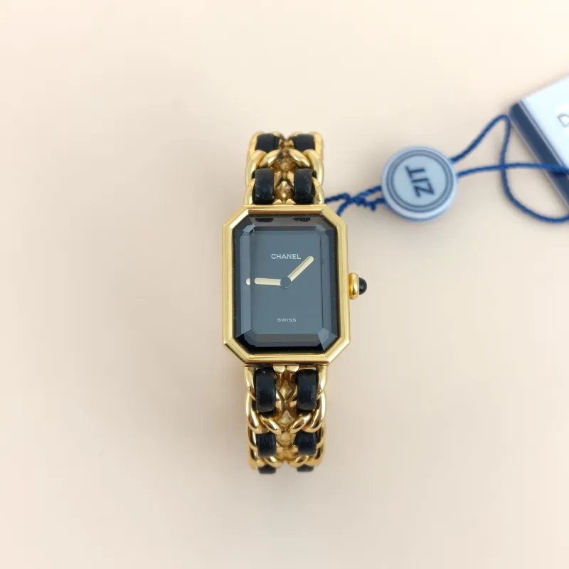 Chanel Watch Première Édition Originale Black with Gold-Tone Hardware Black with Gold-Tone Hardware S 26*20