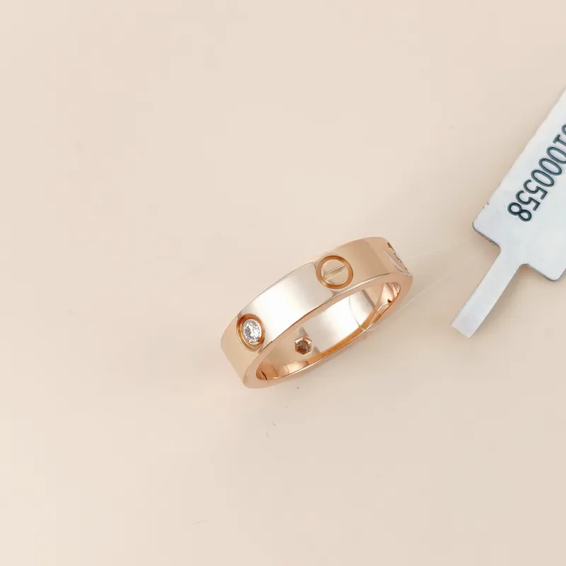 CARTIER Ring Love Collection Ring Rose Gold Diamond18KR ose Gold Edition 62 — cover view 8 of 8