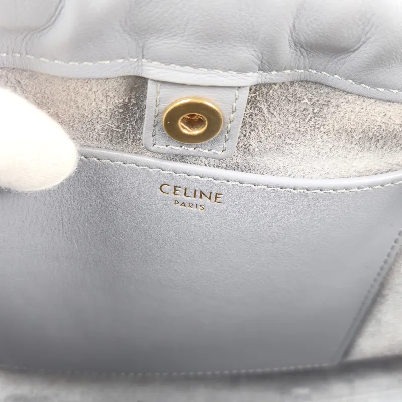 CELINE Top Handle Bag CABAS TRIOMPHE Calfskin Small 22 × 15 × 17 cm — detail view 2 of 10