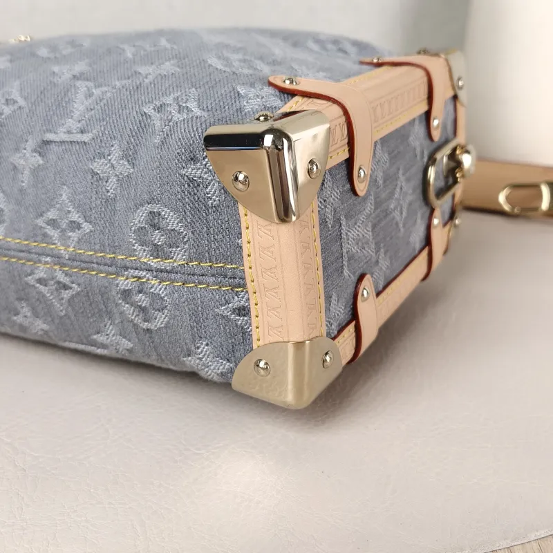 Louis Vuitton Crossbody Bag Side Trunk Box Grey Medium 23.5 × 8.5 × 16 cm — detail view 2 of 11